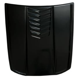 Oneway Motorkapluchtinlaat (Scoop) passend voor Volkswagen Amarok MK1 2010-2022 & Nissan Navara D40 2005-2010 - Glanzend zwart