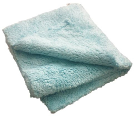 buffing towel aqua