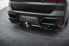 Maxton Design Achtersplitter (met verticale stangen) BMW M760e G70