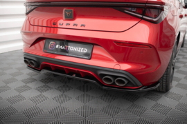 Maxton Design Achtersplitter (met verticale spijlen) Cupra Leon Hatchback Mk1