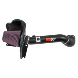 K&N High Performance Air Intake Kit passend voor Chevrolet Silverado/GMC Sierra 2500 HD/3500 HD 6.0L V8 2014-2015 - Zwart (77-3086KTK)