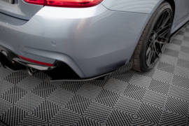 Maxton Design Street Pro Achterzijde Splitters + Flaps BMW 435i Coupé M-Pack F32