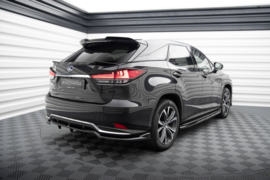 Maxton Design Achtersplitter (met verticale stangen) Lexus RX Mk4 Facelift