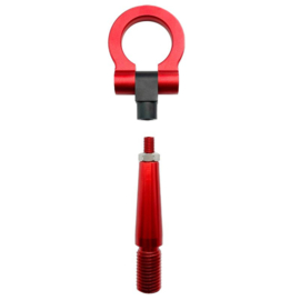 Simoni Racing Sleepoog- Metaal - Rood - Lengte 23,7cm - 300g
