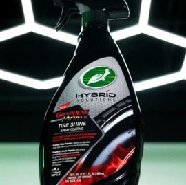 Turtle Wax 53746 Hybrid Solutions Graphene Acrylic Tyre Shine Spray Coating 680ml