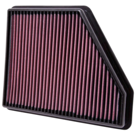 K&N vervangingsfilter passend voor Chevrolet Camaro (SS/ZL1) 3.6/6.2L 2010-2015 (33-2434)