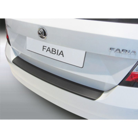 ABS Achterbumper beschermlijst passend voor Skoda Fabia III 5 deurs 11/2014-08/2021 Zwart