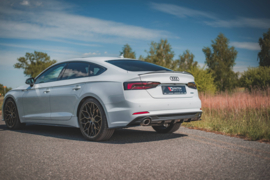 Maxton Design ACHTERPANEEL AUDI A5 S-LINE F5 COUPÉ / SPORTBACK Gloss Black