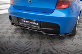 Maxton Design Achtersplitter (met verticale stangen) BMW 1 M-Pack E87 Facelift