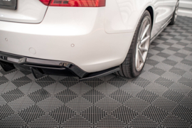 Maxton Design ZIJSPLITTERS ACHTER AUDI A5 COUPÉ 8T FACELIFT Gloss Black