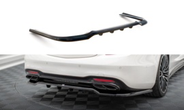 Maxton Design Achtersplitter (met verticale spijlen) Mercedes-Benz S AMG-Line W222 Facelift