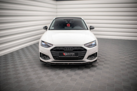 Maxton Design VOORSPLITTER V.2 AUDI A4 B9 FACELIFT Gloss Black