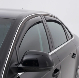 ClimAir Zijwindschermen Master Dark (achter) passend voor Audi A3 (8Y) Sedan 2020-