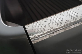 Aluminium Pickup Achterklep beschermlijst passend voor Volkswagen Amarok 2010- Zilver