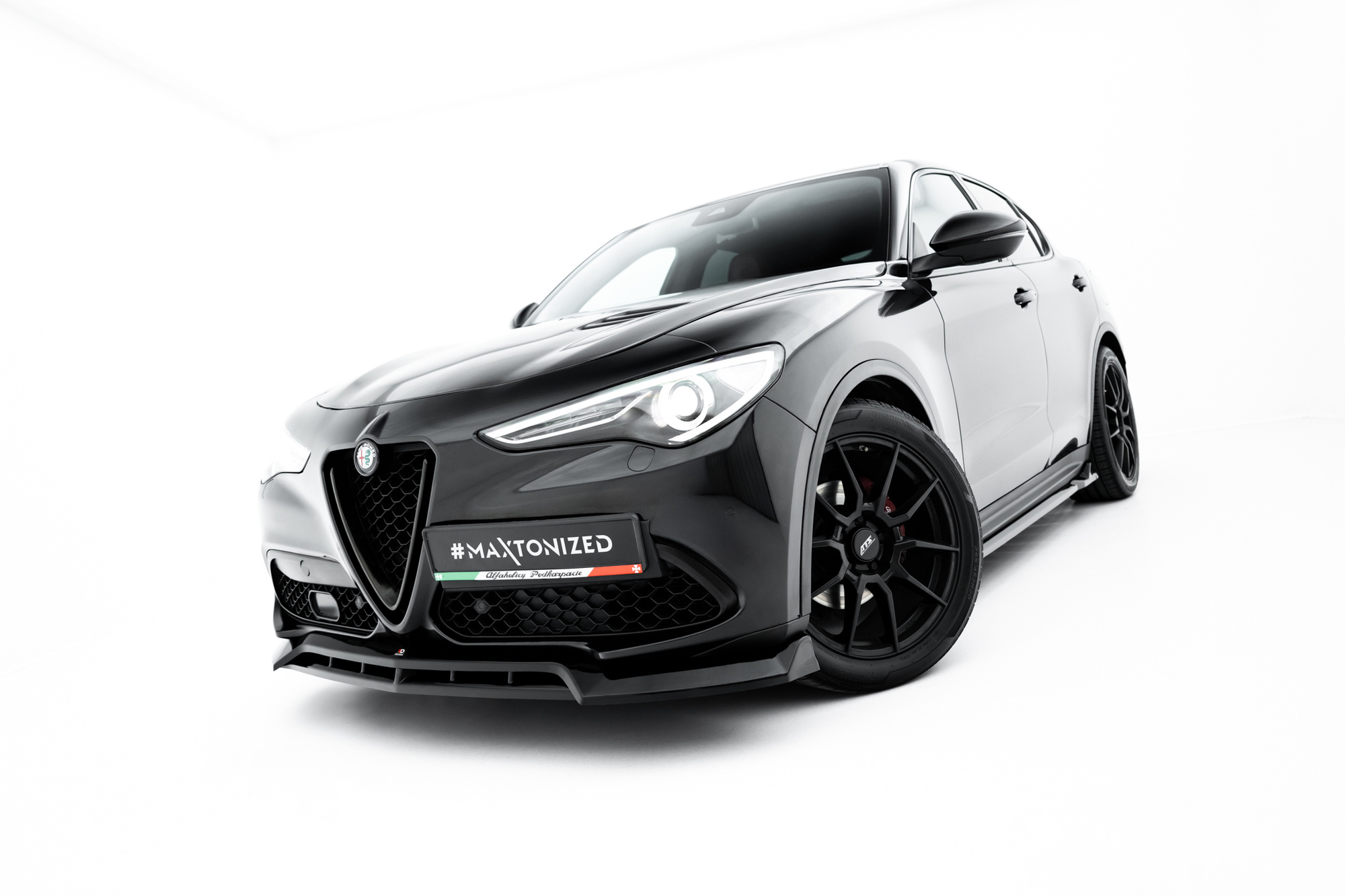 Maxton Design Set Splitters Alfa Romeo Stelvio Mk1