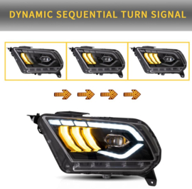 VLAND LED-projectorkoplampen voor Ford Mustang 2010-2014 aftermarket-voorlichten
