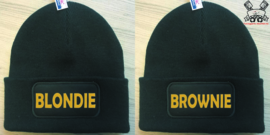 Muts Blondie & Brownie (Goud)