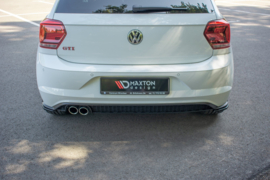 Maxton Design ACHTERZIJDE SPLITTERS Volkswagen Polo GTI Mk6 Gloss Black