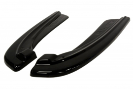 Maxton Design ACHTERZIJDE SPLITTERS voor BMW 5 F11 M-PACK (past op twee dubbele uitlaateinden)