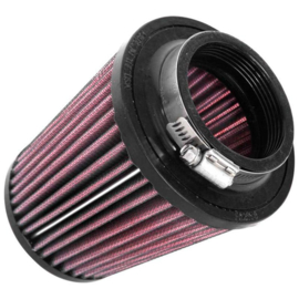 K&N Universeel Luchtfilter Konisch 64mm aansluiting, 114mm onder, 89mm top, 127mm hoogte (RU-9630)