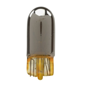 T-10 12V/5W Lampen 12V Amber (ChroomCoated), set à 2 stuks