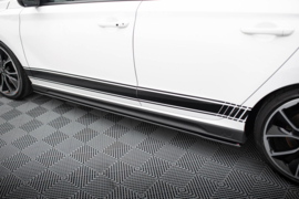Maxton Design Race Duurzaamheid Zijskirts Diffusers V.1 Hyundai I30 N Mk3 / Mk3 FL Hatchback / Fastback