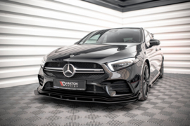 Maxton Design Street Pro Frontsplitter + Flaps Mercedes A35 AMG / AMG-Line Aero Pack W177