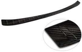 Echt 3D Carbon Achterbumperprotector passend voor BMW iX (I20) 2021- 'Ribs'