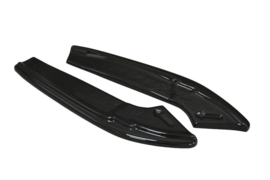 Maxton Design ACHTERZIJSPLITTERS AUDI A4 B9 S-LINE Gloss Black