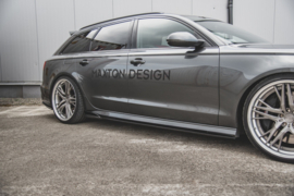 Maxton Design Zijskirts Diffusers Audi A6 / A6 C7 S-line / S6 C7 Facelift
