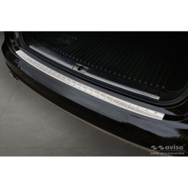 RVS Achterbumperprotector passend voor Audi A6 Allroad 2011-2018 'Ribs'