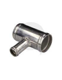 Aluminium T-stuk (diverse Buiten diameters) (met 25mm aansluiting)