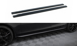 Maxton Design SIDESKIRTS DIFFUSERS V.1 AUDI S4 / A4 / A4 S-LINE B8 / B8 FL Gloss Black