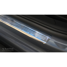 Zilver-Chroom RVS Instaplijsten passend voor Volkswagen Golf VIII HB 2020- 'Lines' - 4-delig