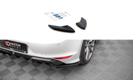 Maxton Design Achterzijde splitters V.4 Volkswagen Golf R Mk7