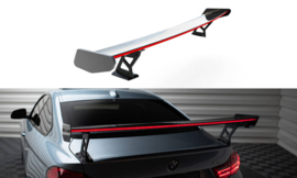 Maxton Design Carbon Spoiler Met Externe Beugels Staanders + LED BMW 4 F32 / 4 F32 M-Pack Coupé