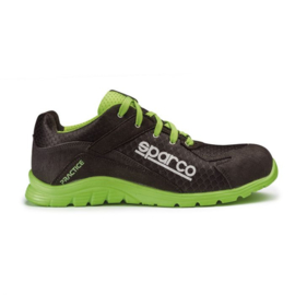 Sparco Lichtgewicht Werkschoenen Practice S1P Keke Zwart/Groen Maat 46