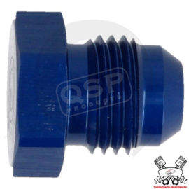 Aluminium blind plug D03 - Blauw