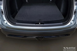 Matzwart RVS Achterbumperprotector passend voor BAIC Beijing 5 (X55) II 2023-