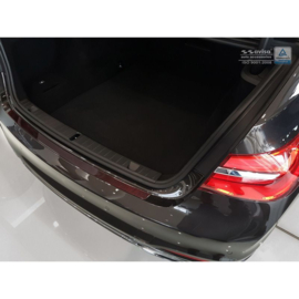 Carbon Achterbumperprotector passend voor BMW 7-Serie G11/G12 2015-2019 excl. M-Pakket - Rood-Zwart Carbon