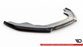 Maxton Design VOORSPLITTER V.2 AUDI A4 COMPETITION B8 FACELIFT Gloss Black