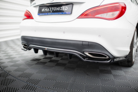 Maxton Design Achtersplitter (met verticale stangen) Mercedes-Benz CLA C117 Facelift