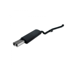 Sportuitlaat passend voor BMW E36 6-Cilinder Sedan/Touring/Cabrio/Coupe 320i 110kW/323i 125kW 1995-1998 2x 80mm