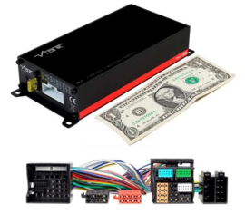 Vibe Optisound Powerbox 65.4 V9 Plug&Play ISO-Versterker Set - VAG Diversen Versie 2