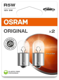 Osram Original Halogeen lampen - BA15S R5W - 12V/5W - set à 2 stuks