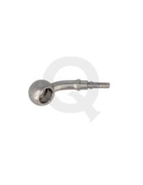 Krimp slang adapter banjo 45° D03
