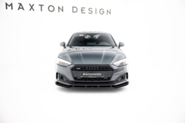Maxton Design Street Pro Frontsplitter + Flaps Audi A5 F5 Facelift
