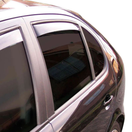 Zijwindschermen Master Dark (achter) passend voor Volkswagen Golf 7 Variant 2013- Achterportieren