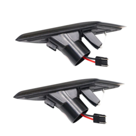 Set LED Zijknipperlichten passend voor Volkswagen Transporter T6.1 2020-2022 - Rookgrijs- incl. Dynamic Running Light