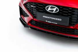 Maxton Design Frontsplitter V.1 + flaps geschikt voor Hyundai I30 N-Line Wagon Mk3 Facelift